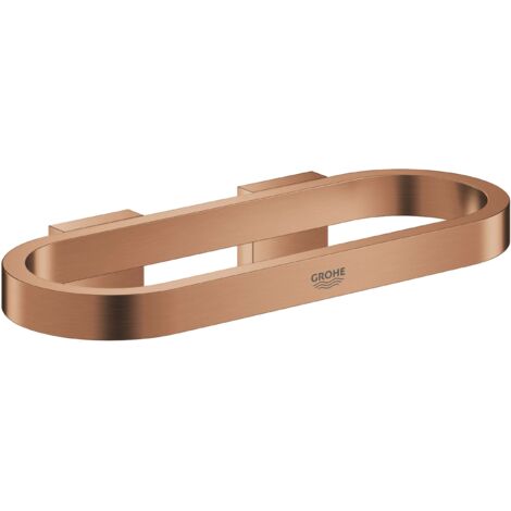 Grohe Handtuchring Selection 20cm lang, oval, warm sunset gebürstet
