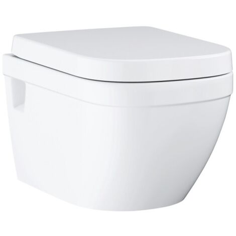 GROHE Inodoro suspendido sin montura Euro Ceramic con asiento con freno de caída