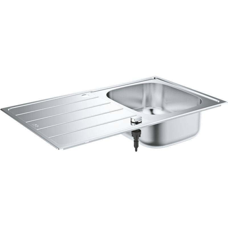 GROHE Edelstahlspüle K200 31552_1 mit 1 Becken Abtropffläche 860x500mm, 31552SD1 31552SD1