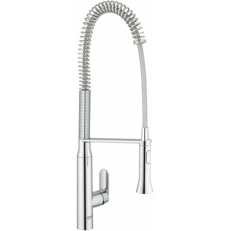 Grohe - K7 - Mitigeur d'évier avec bras flexible, chrome 32950000
