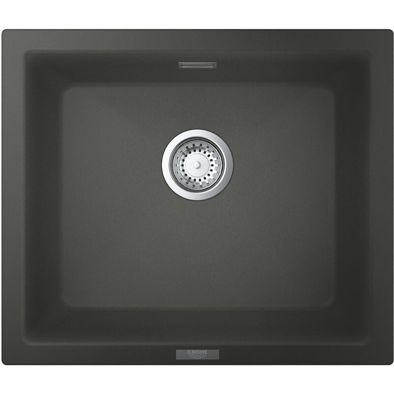 Grohe K700 Evier de Cuisine à encastrer par dessous Quartz Gris Granite 457 x 406 (31654AT0)