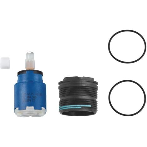 Grohe Kartusche 35mm, mit keramischem Dichtsystem, mit Temperaturbegrenzer, variabel einstellbare Mengenbegrenzung