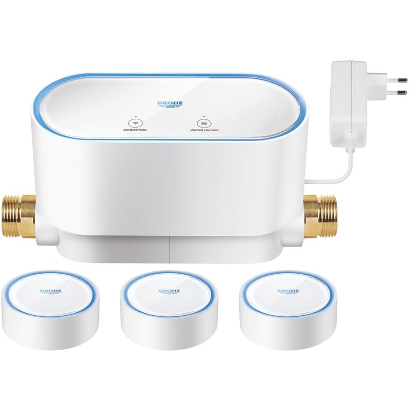 Grohe - Sense set 1x Sense Guard + 3x Sense, blanc (G22502LN1)
