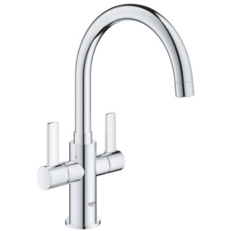 Grohe Kitchen Sink Mixer - 2 Handle, Chrome - 30468000 - Stylish and Functional