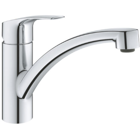 Grohe Kitchen Sink Mixer - Low Spout, Chrome - 3328130E - Modern Kitchen Essential