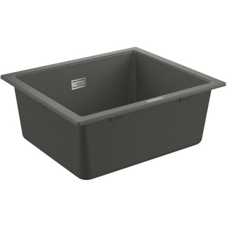GROHE Kompositspüle K700 Unterbau 31654 1 Becken 533x457mm granit grau