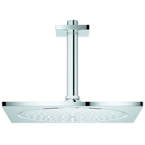 Grohe Kopfbrause-Set Rainshower Aqua 10" Deckenauslass 14,2cm, 1 Strahlart, chrom