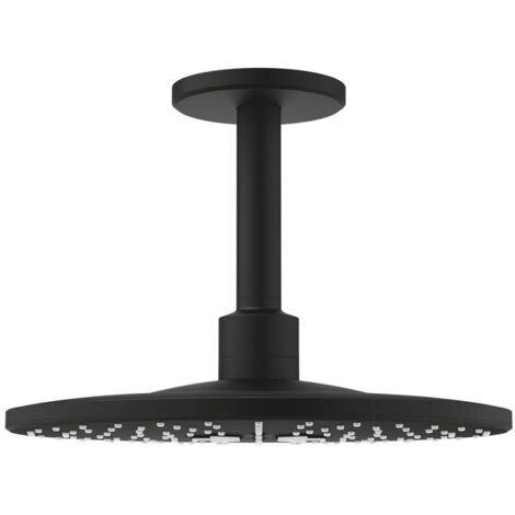 GROHE Kopfbrauseset Rainsh. SmartActive 310 22124 2 Strahl D.ausl. phantom black, 22124KF0