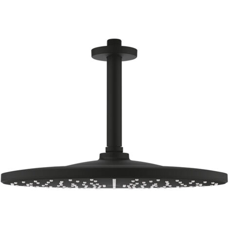 GROHE Kopfbrauseset Rainshower Mono 310 22122 1 Strahl Deckenausl. phantom black, 22122KF0