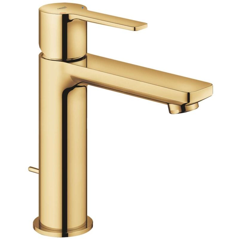Grohe - Lineare - Mitigeur de lavabo avec bonde, Cool Sunrise 32114GL1