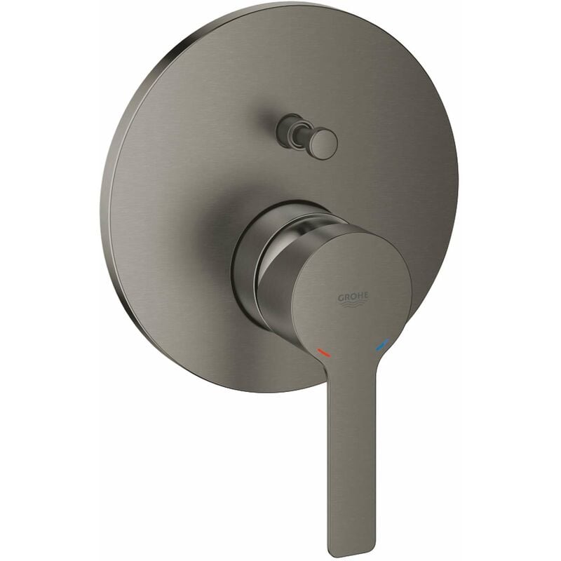 Lineare - Mitigeur encastré pour 2 sorties, Hard Graphite brossé 24064AL1 - Grohe
