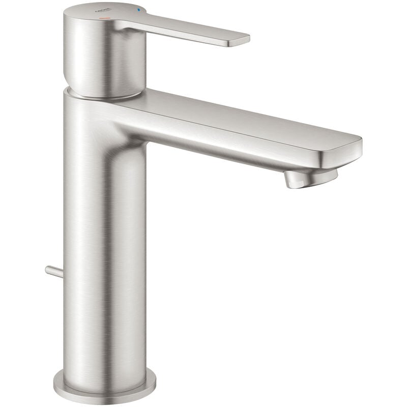 Grohe - Mitigeur monocommande Lavabo Taille s Lineare Supersteel