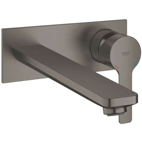 Grohe Lineare - Unterputz-Waschtischarmatur, 2-Loch-Montage, Hard Graphite gebürstet 23444AL1