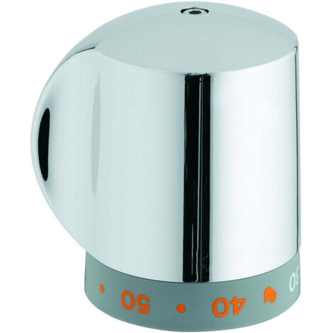GROHE Manopola di selezione della temperatura 47409 per Ergomix/Europlus E/Eurodis SE cromo, 47409000