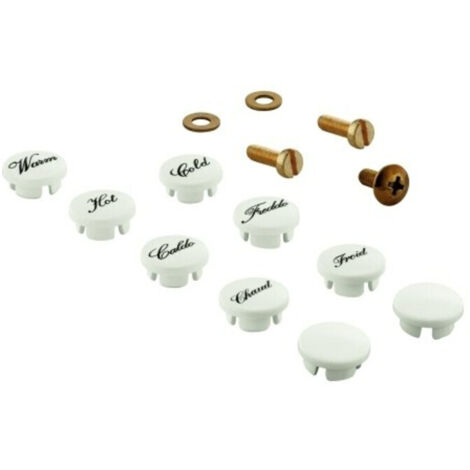Grohe Markierungsplättchen 45305 für Kreuzgriff Sinfonia chrom