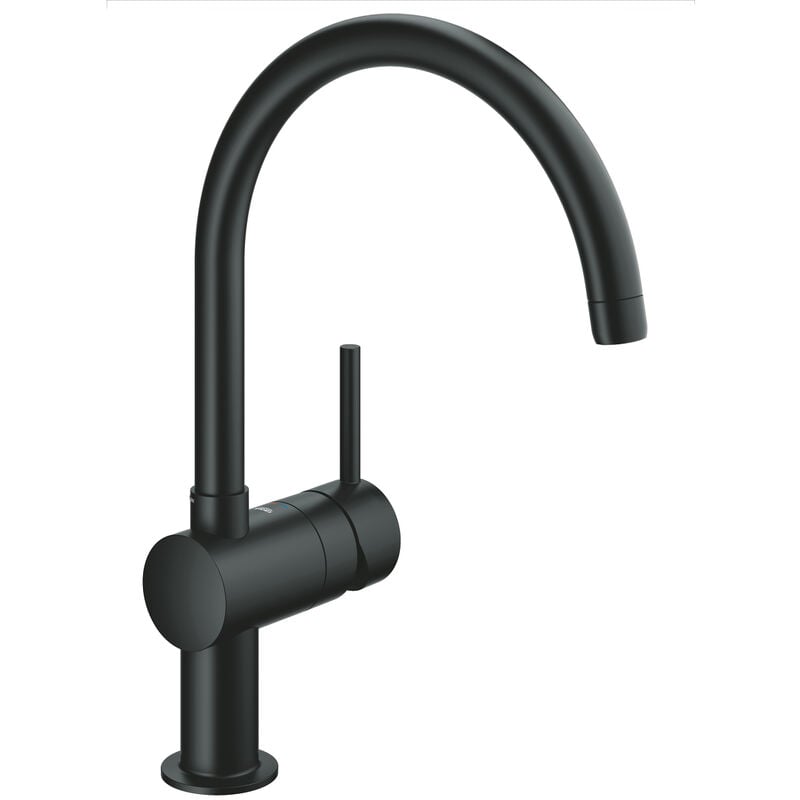 GROHE Mitigeur monocommande Evier MINTA Noir 32917KS0