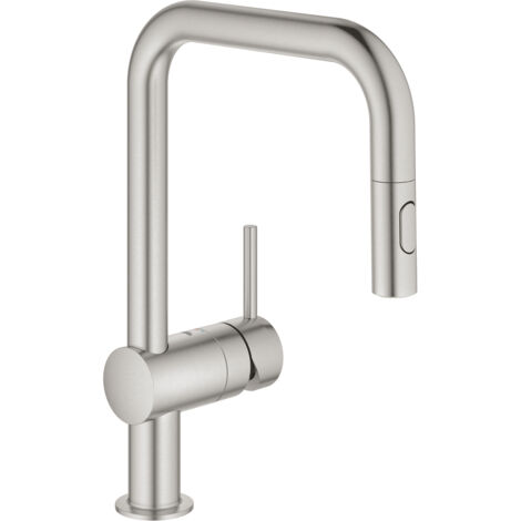 Grohe Minta - Mitigeur d'évier avec douchette extractible 32322DC2