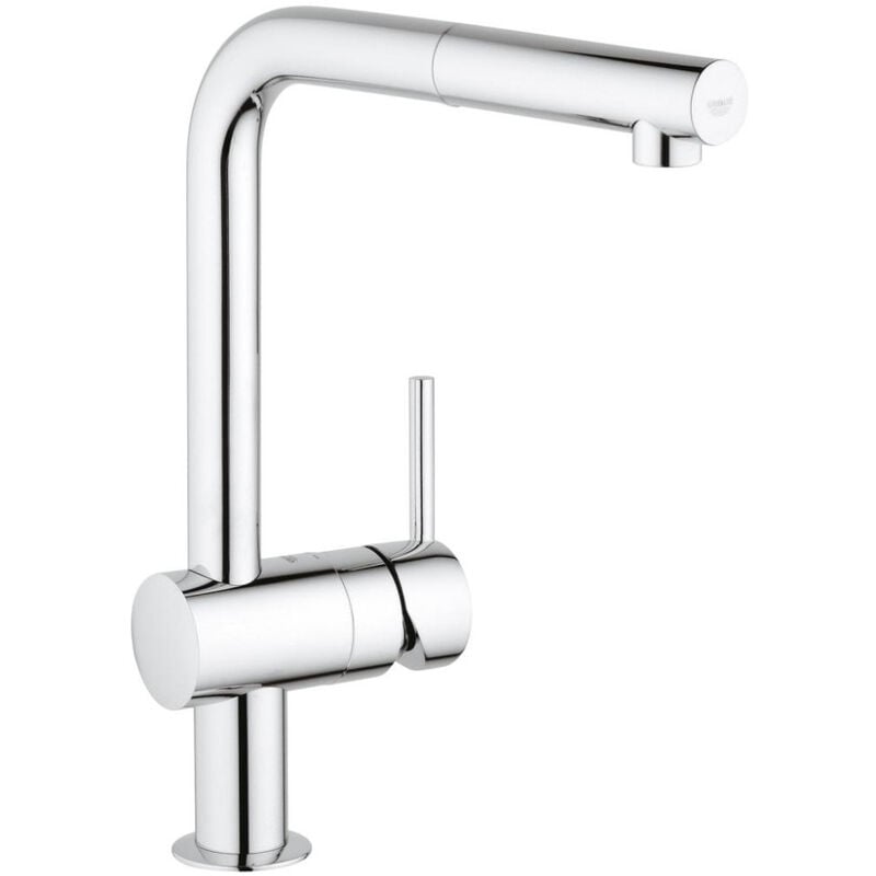 Grohe - Minta kitchen faucet with 360° rotation and hand shower (32168000)