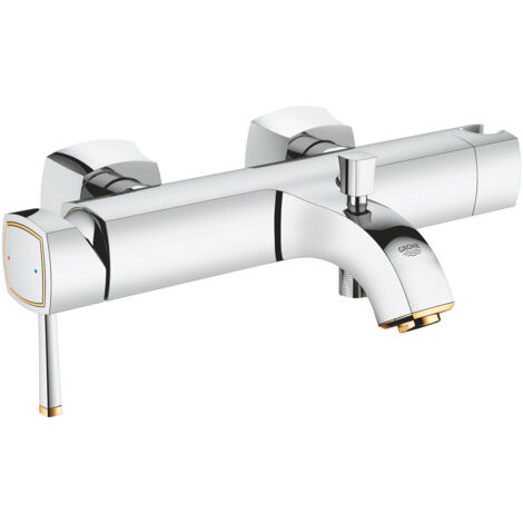 Grohe Miscelatore Mentore Cromo/Oro Grandera Miscelatore 23317IG0