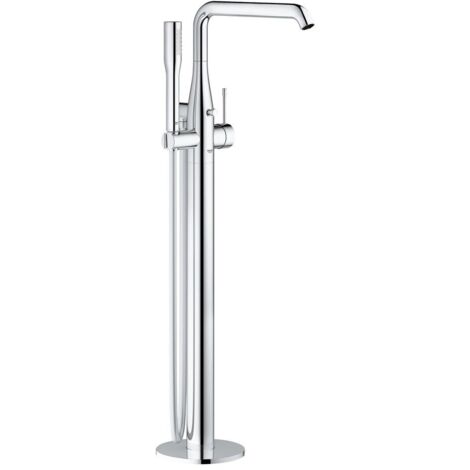 Grohe – Mitigeur de baignoire monocommande chrome – Technologie SilkMove – Montage au sol – Saillie 277 mm – 23491001