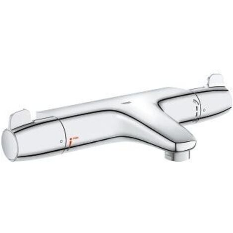 GROHE Mitigeur de baignoire THM Grohtherm Special 34671 s. Raccords en S et caches chromé, 34671000