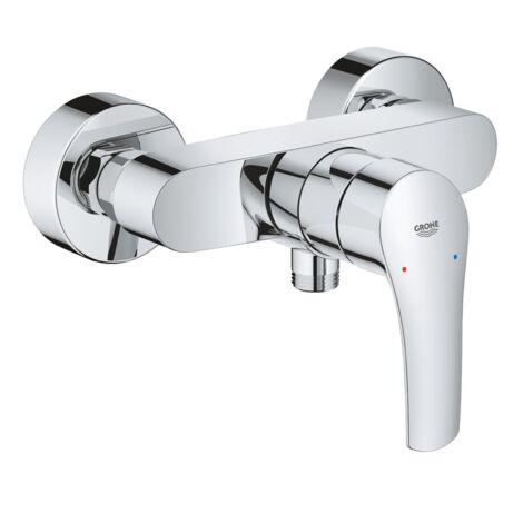 Grohe – Mitigeur de douche mural monocommande – Installation encastrée – Finition chrome durable – Entraxe 150 mm – Cartouche céramique 35mm