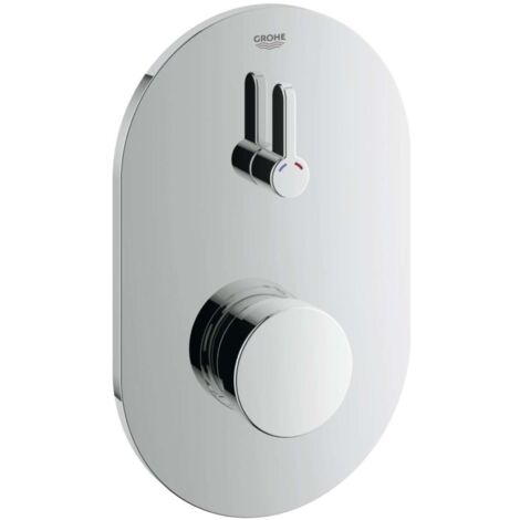 Grohe – Mitigeur de douche temporisé DN 15 – Finition chromée – 3 réglages de durée – Limiteur de température réglable – 36321000