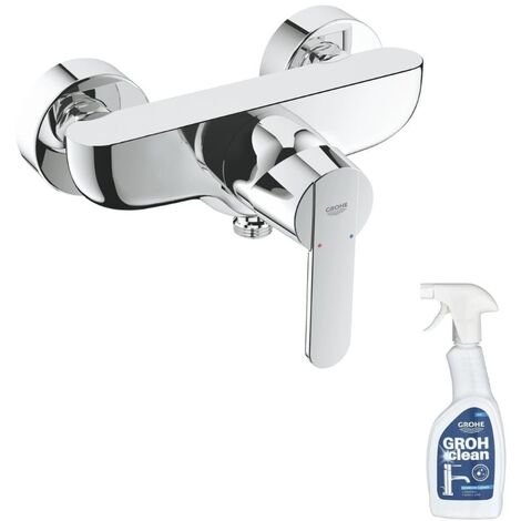 GROHE Mitigeur douche mural Get Quickfix + nettoyant Grohclean