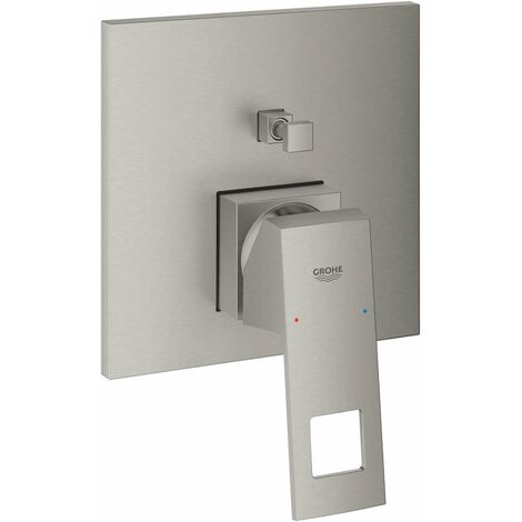 Grohe – Mitigeur encastré pour 2 sorties – Acier inoxydable – Débit 27 l/min – Inverseur automatique – 24062DC0