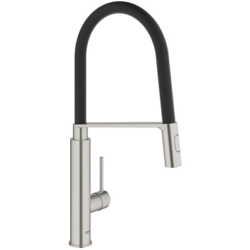GROHE Concetto Mitigeur monocommande Evier Supersteel 