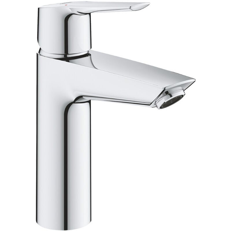 Grohe - Quickfix Mitigeur Lavabo avec vidage Push-Open, Taille m, Chrome (MM204020004002)