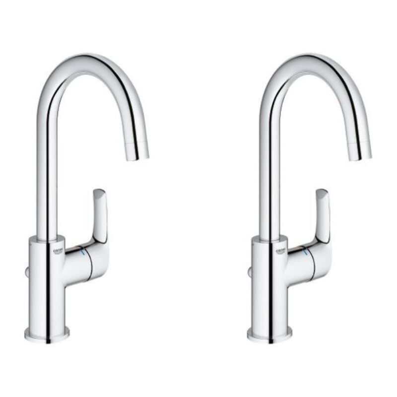Grohe - Lot de 2 mitigeurs lavabo Eurosmart l