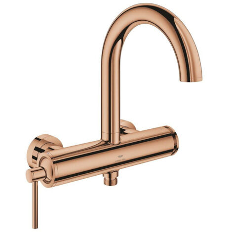 GROHE Mitigeur monocommande bain Atrio 24367 Montage mural warm sunset, 24367DA0