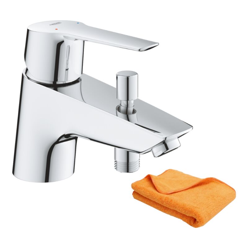 Mitigeur bain douche mécanique Grohe Quickfix Start 2021 + microfibre