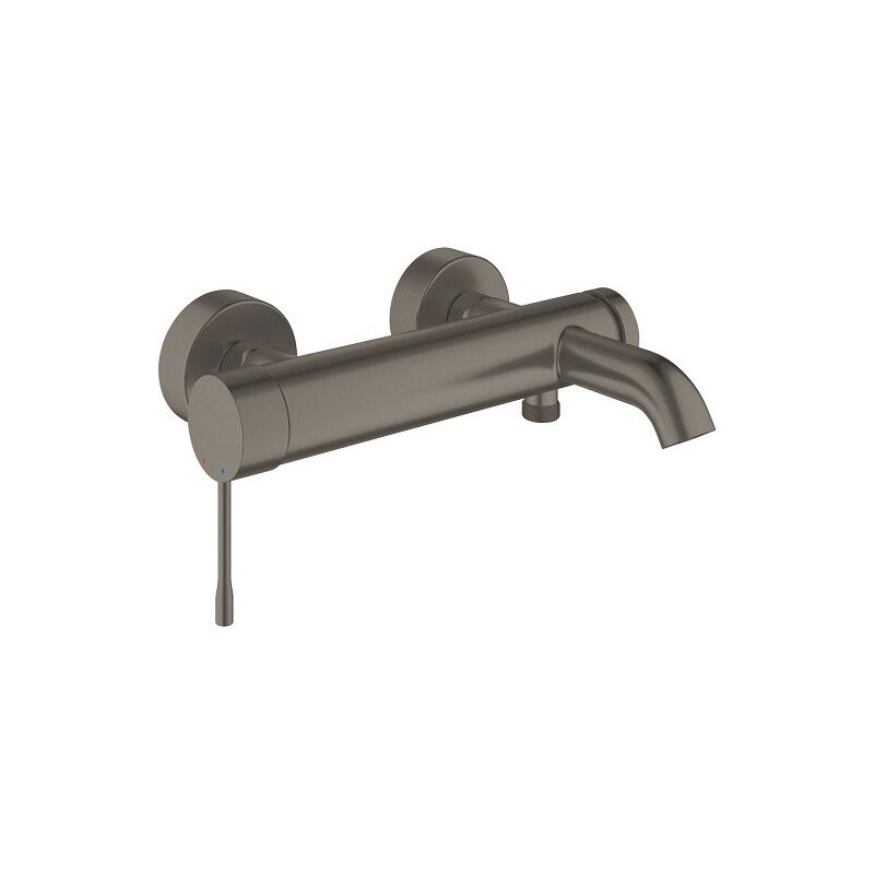 Essence - Miscelatore Per Bagno, Grafite Scura Spazzolata 33624al1 - Grohe