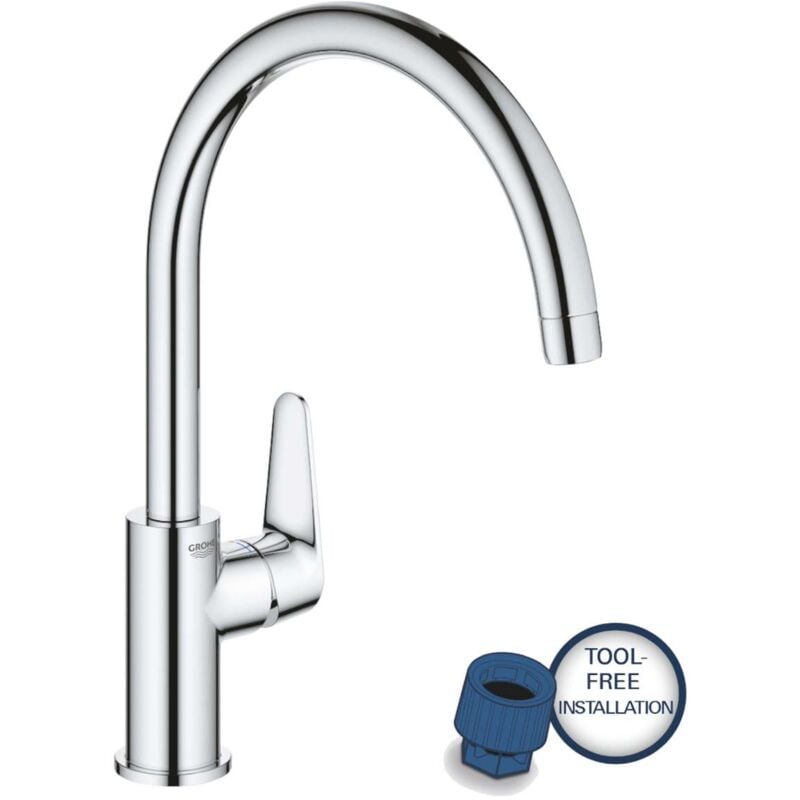 GROHE Start Curve Mitigeur monocommande Evier Chromé 31554001