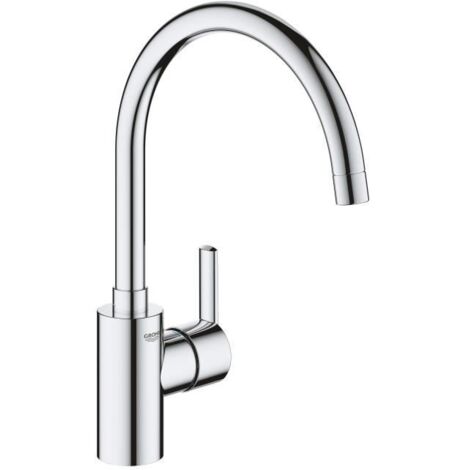 Grohe – Mitigeur monocommande évier haut 225mm – Finition chrome durable – Bec mobile 150°/360° – Cartouche céramique 35mm – Installation rapide