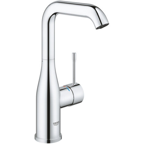 Grohe – Mitigeur monocommande lavabo finition chromée – Hauteur 244mm – Bec mobile – Installation rapide – 23541001