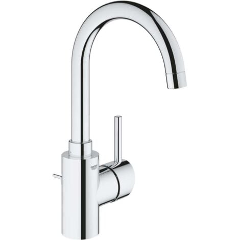 GROHE Robinet de lavabo EH Concetto 326292 L-Size avec bec de sortie chromé
