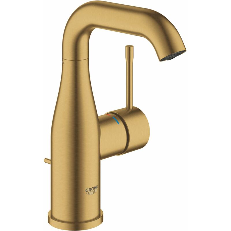 Grohe - Essence - Mitigeur de lavabo avec garniture de vidage, Cool Sunrise brossé 23462GN1