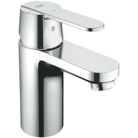 Mitigeur monocommande lavabo chromé – Hauteur 177 mm – Hauteur sous bec 78 mm – Système GROHE EcoJoy – 23586000