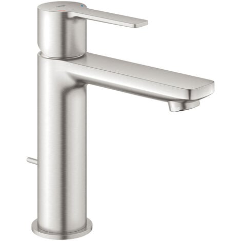 GROHE Mitigeur monocommande Lavabo Taille S Lineare Supersteel