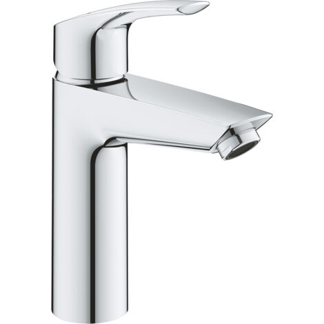 Grohe – Mitigeur monocommande taille M 23989003 – Cartouche céramique 28 mm – Finition chrome éclatant – Sécurité anti-brûlure thermostatique