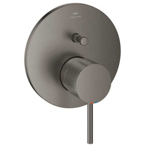 GROHE Mitigeur thermostatique bain/douche Atrio 24355 FMS pour 35604 hard graphite brossé, 24355AL0