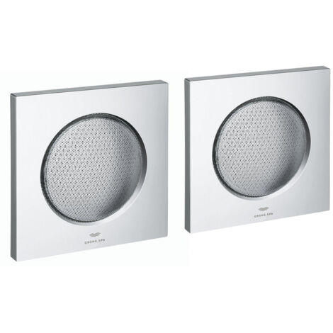 GROHE Modules de musique Rainshower F-Series 36473 127 x 127mm par module chromé, 36473000