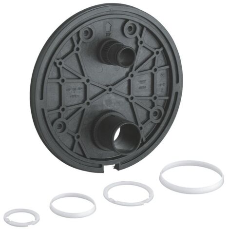 Grohe Montageplatte für Thermostat-Fertigmontagesets, Chrom