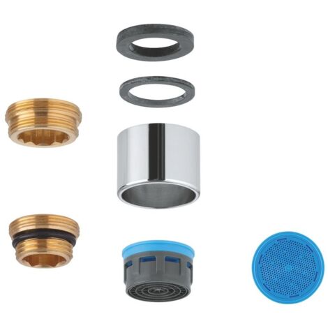 Grohe Mousseur Chrom, Innengewinde, M22x1, Durchflussklasse A, 13,5-15,0l/min bei 3bar