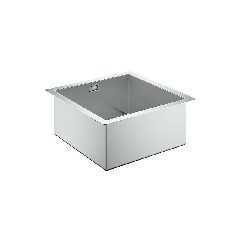 Grohe - Evier inox K700 45-S 1 bac sans egouttoir Lxl: 464x464mm