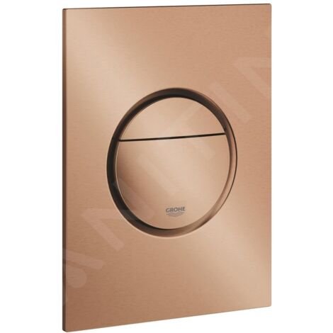 Grohe Nova Cosmopolitan S - Plaque de déclenchement, Warm Sunset brossé 37601DL0
