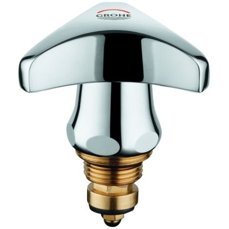 GROHE Oberteil 11006 mit Trecorn Griff Markierung rot 3/8 Zoll chrom